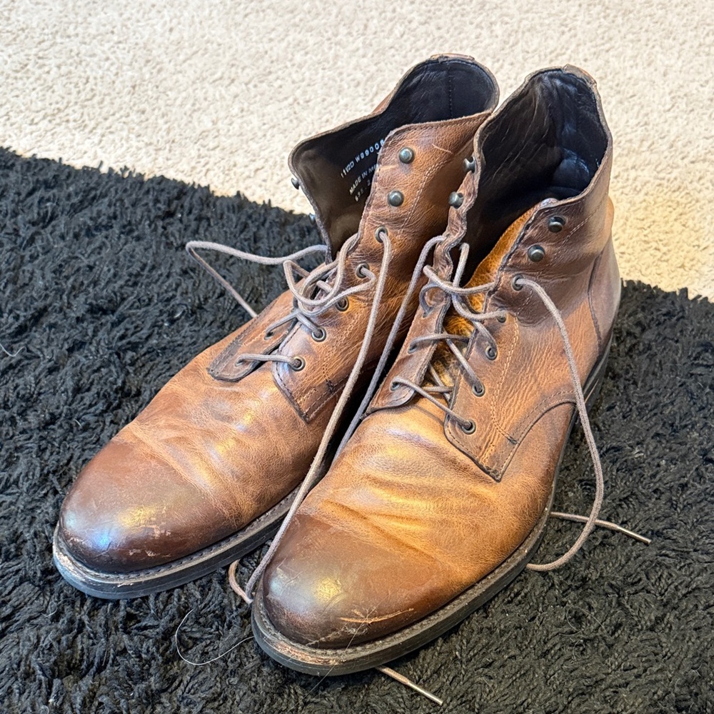 Wolverine Brown Leather Men's Boots